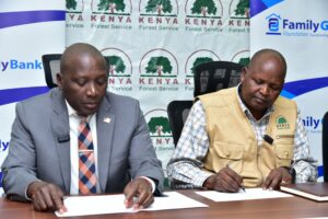 Family Group Foundation, KFS Partner to Restore Ngong Hills Forest